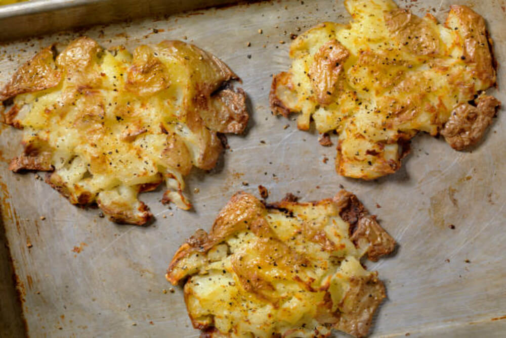 Crispy Smashed Potatoes Recipe