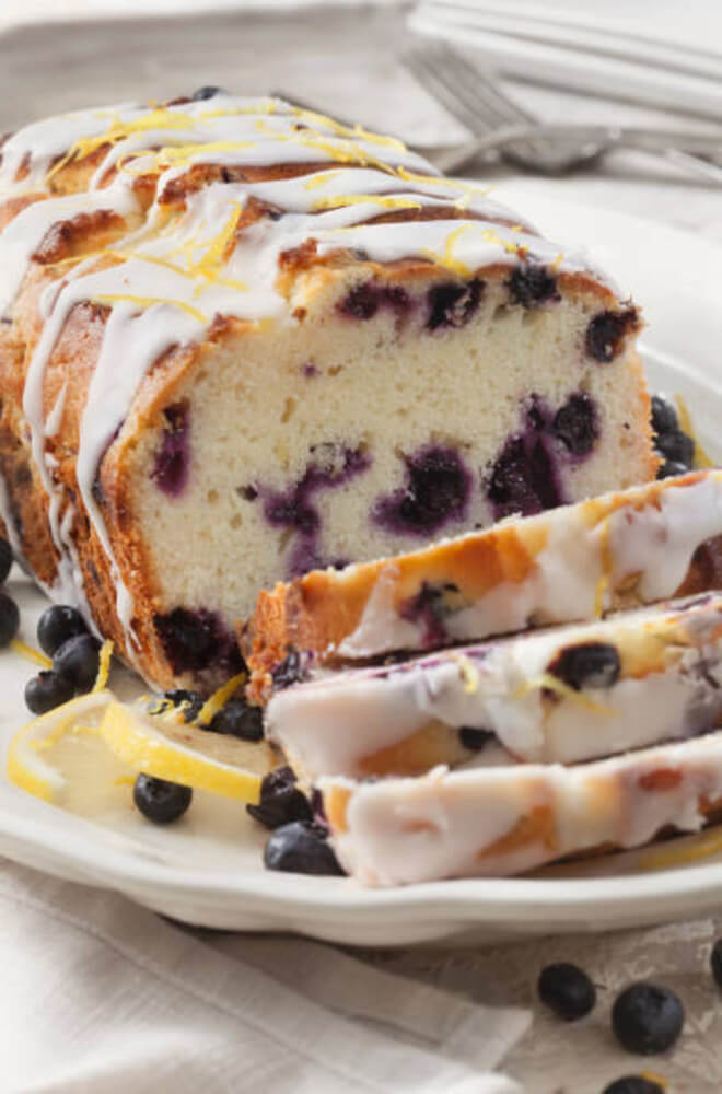 Lemon Blueberry Bread Recipe
