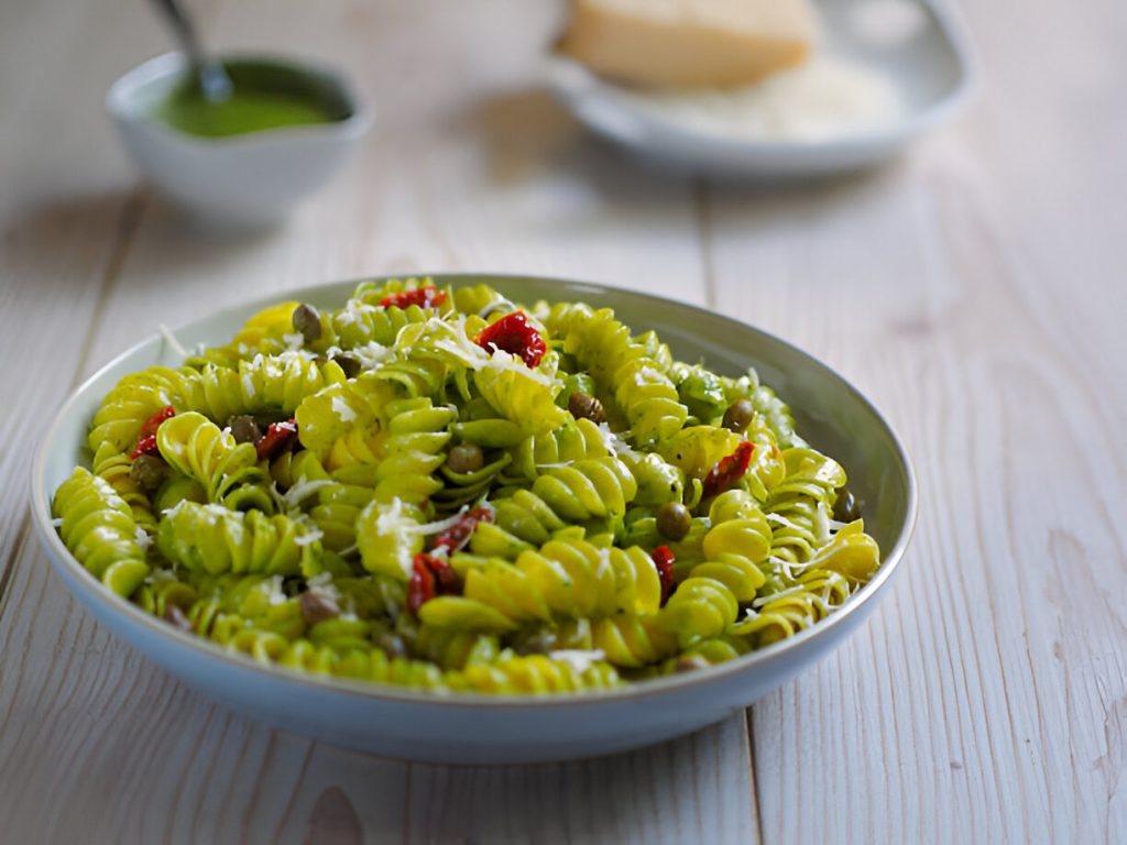Vibrant Pesto Pasta Salad Recipe