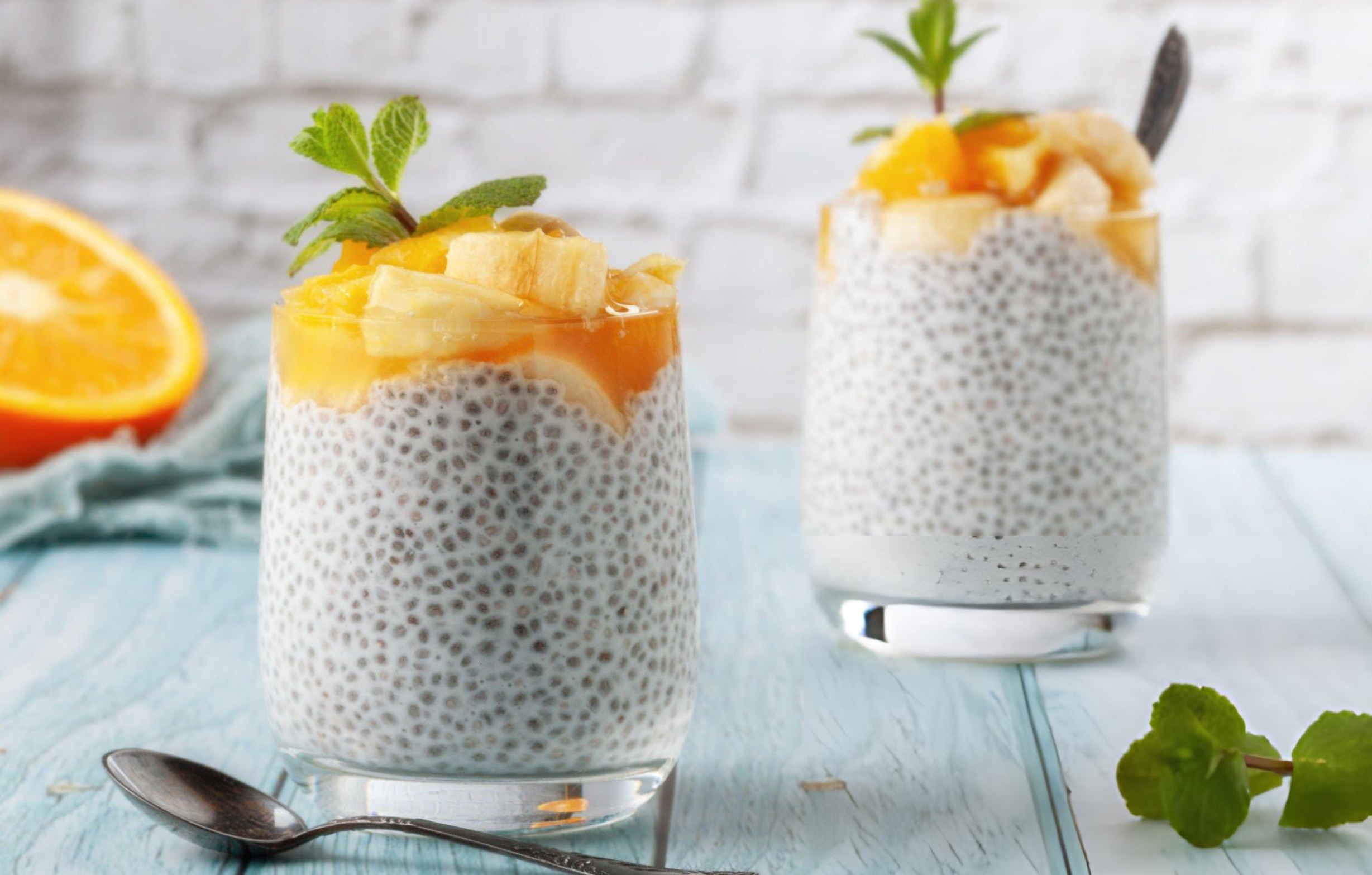 Orange Creamsicle Chia Pudding Recipe