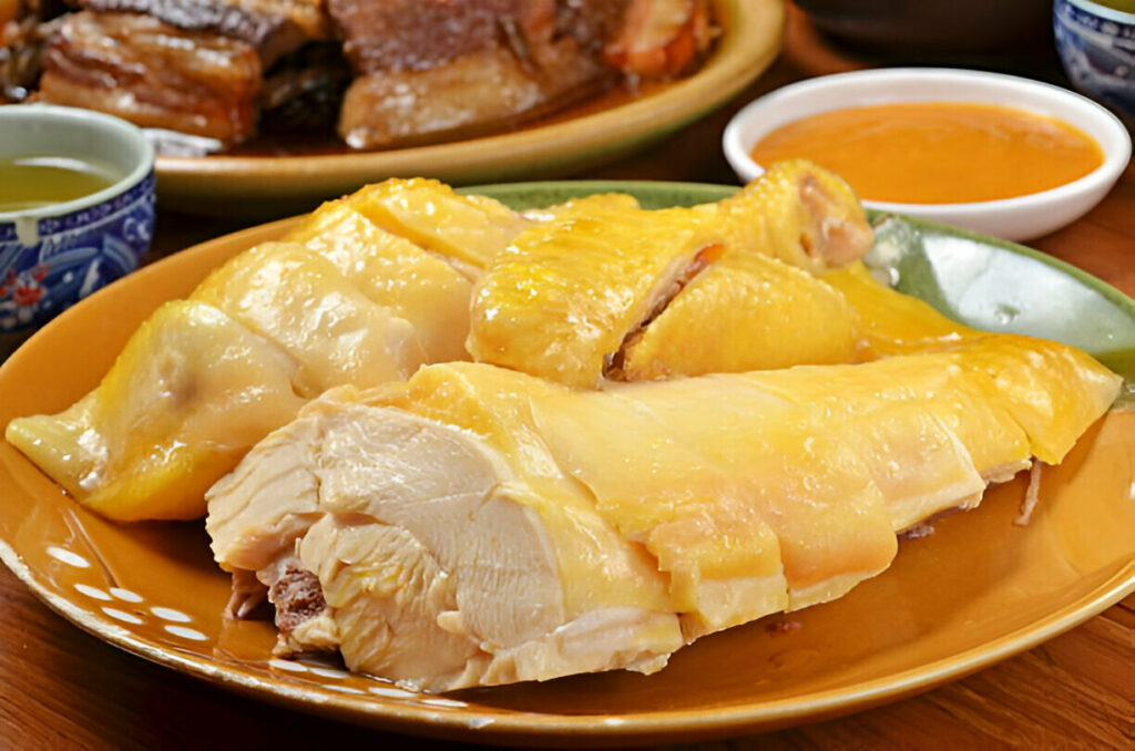 Cantonese Poached Chicken Recipe