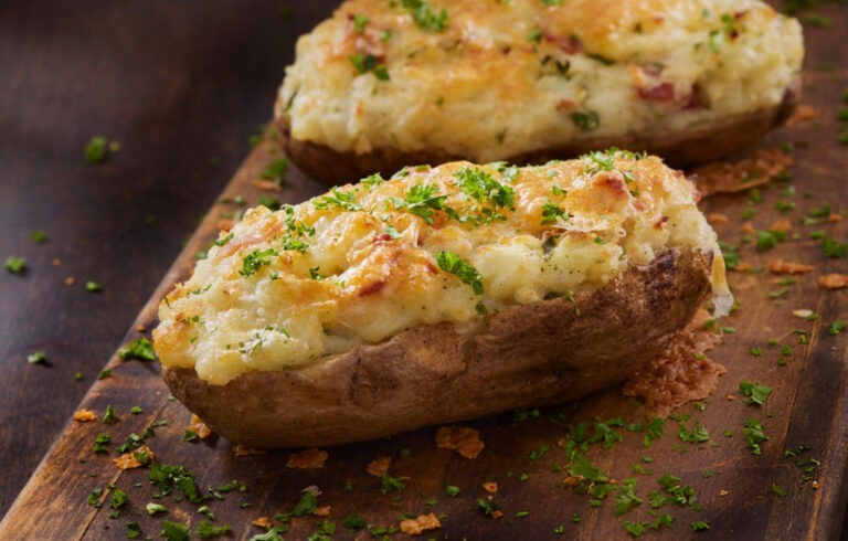 Twice-Baked Potatoes Recipe