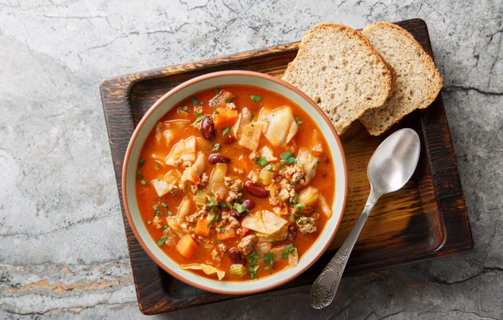 Cabbage Soup with Ground Beef Recipe