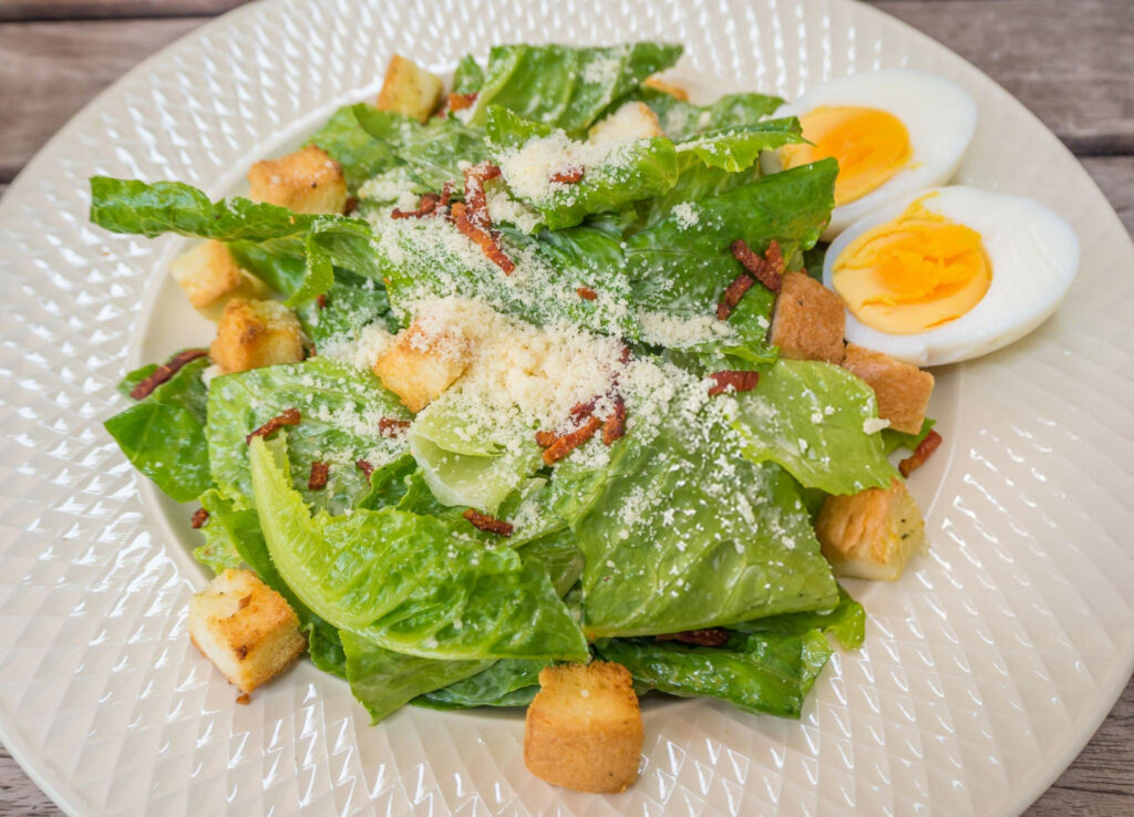 Caesar Salad with Egg Recipe