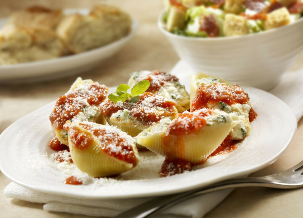 Chicken Parmesan Stuffed Shells Recipe