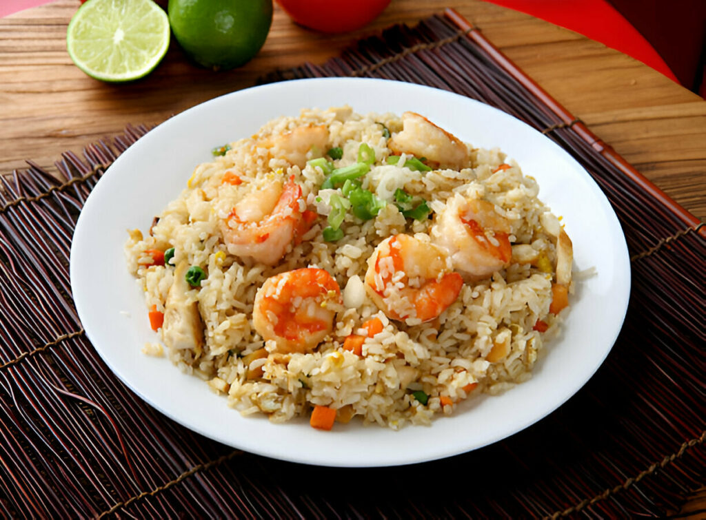 Chicken and Shrimp Fried Rice Recipe