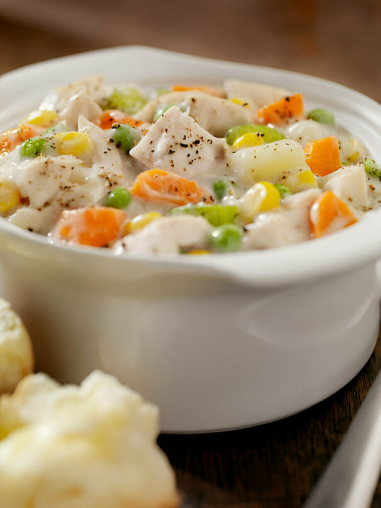 Creamy Leftove Chicken Soup Recipe