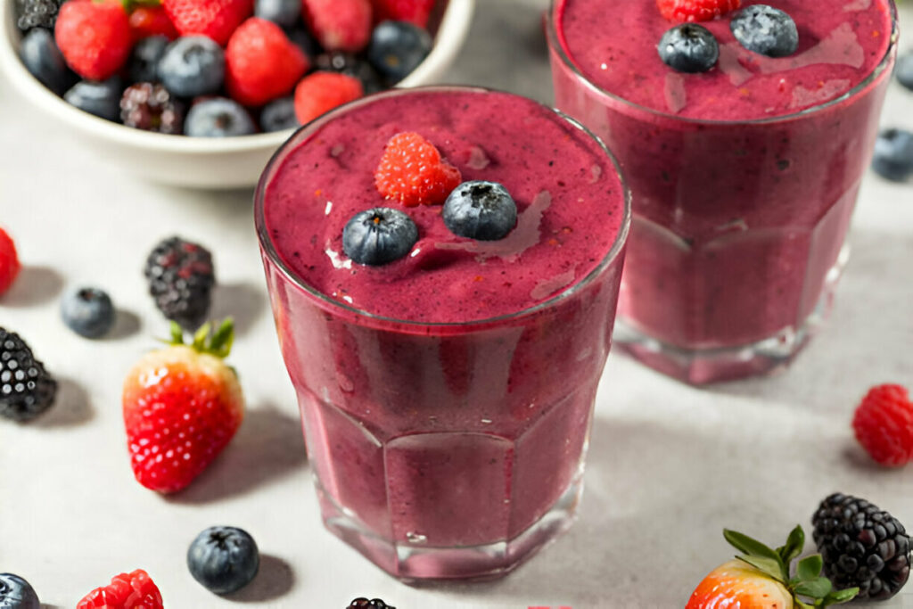Mixed Berry Smoothie Recipe