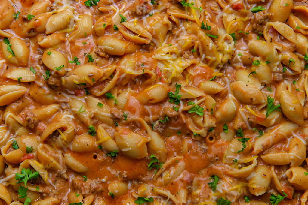 One Pot Taco Pasta Recipe