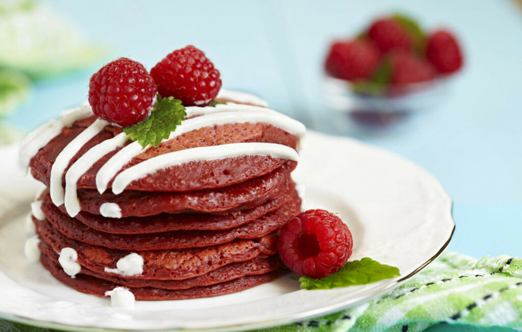 Red Velvet Pancakes Recipe