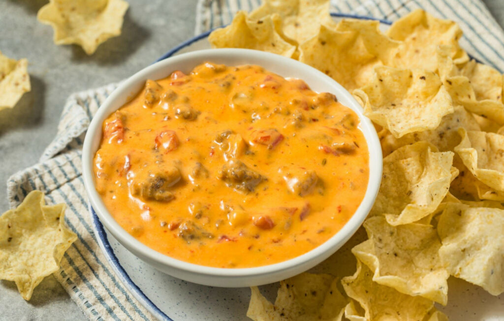 Rotel Dip with Ground Beef Recipe