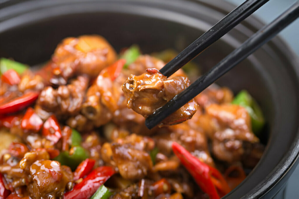 Spicy Chicken with Soy Bean Sauce Recipe
