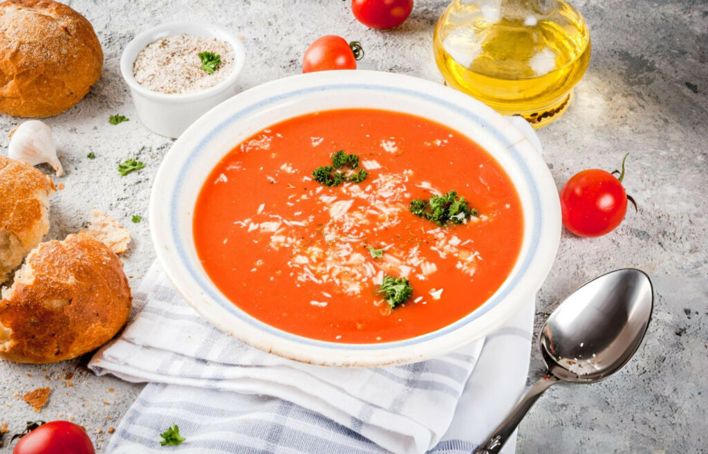 Tomato Parmesan Soup Recipe