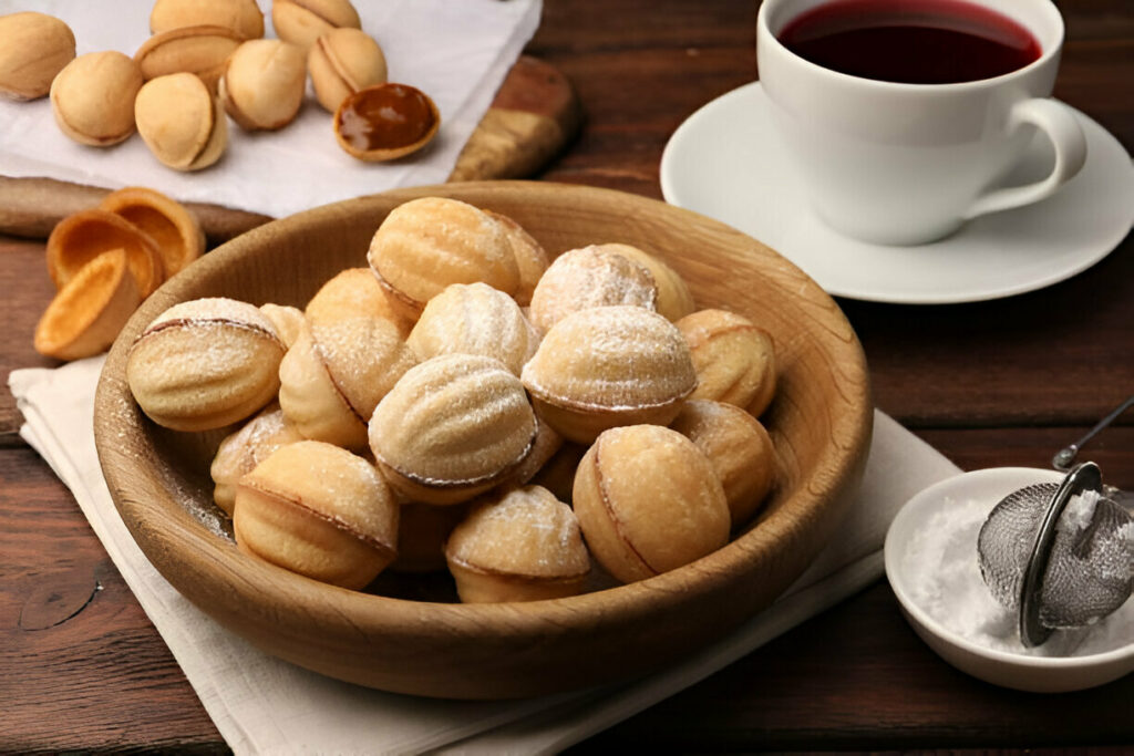 Walnut Shaped Cookies Recipe