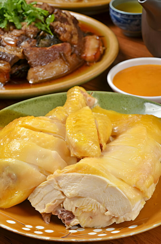 Cantonese Poached Chicken Recipe