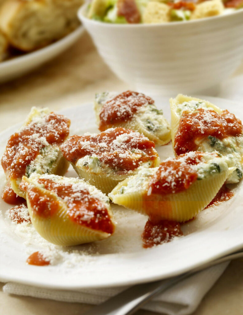 Chicken Parmesan Stuffed Shells Recipe