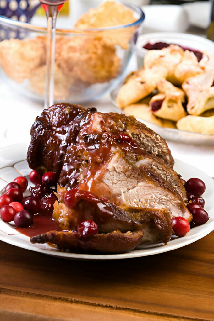 Cranberry Balsamic Roast Beef Recipe