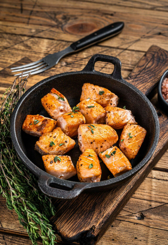 Crispy Bang Bang Salmon Bites Recipe