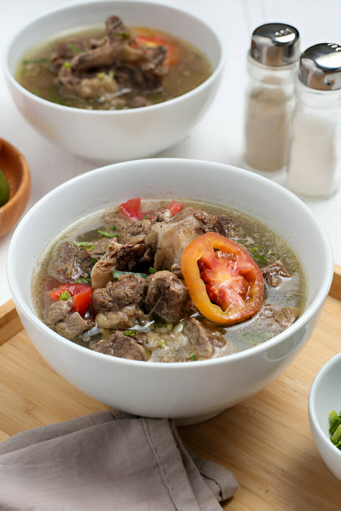 Herbed Beef Soup Recipe