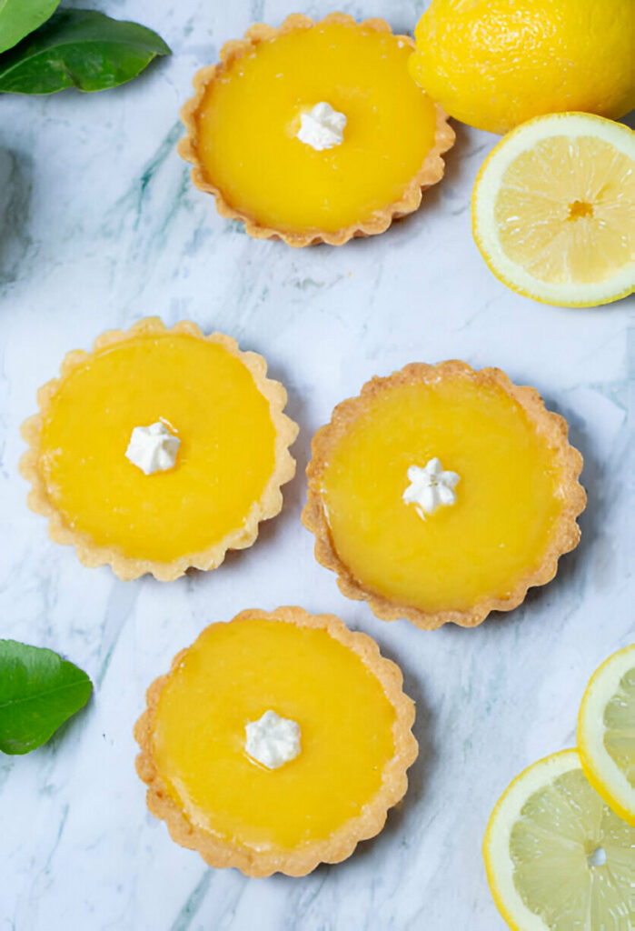Lemon Curd Tartlets Recipe