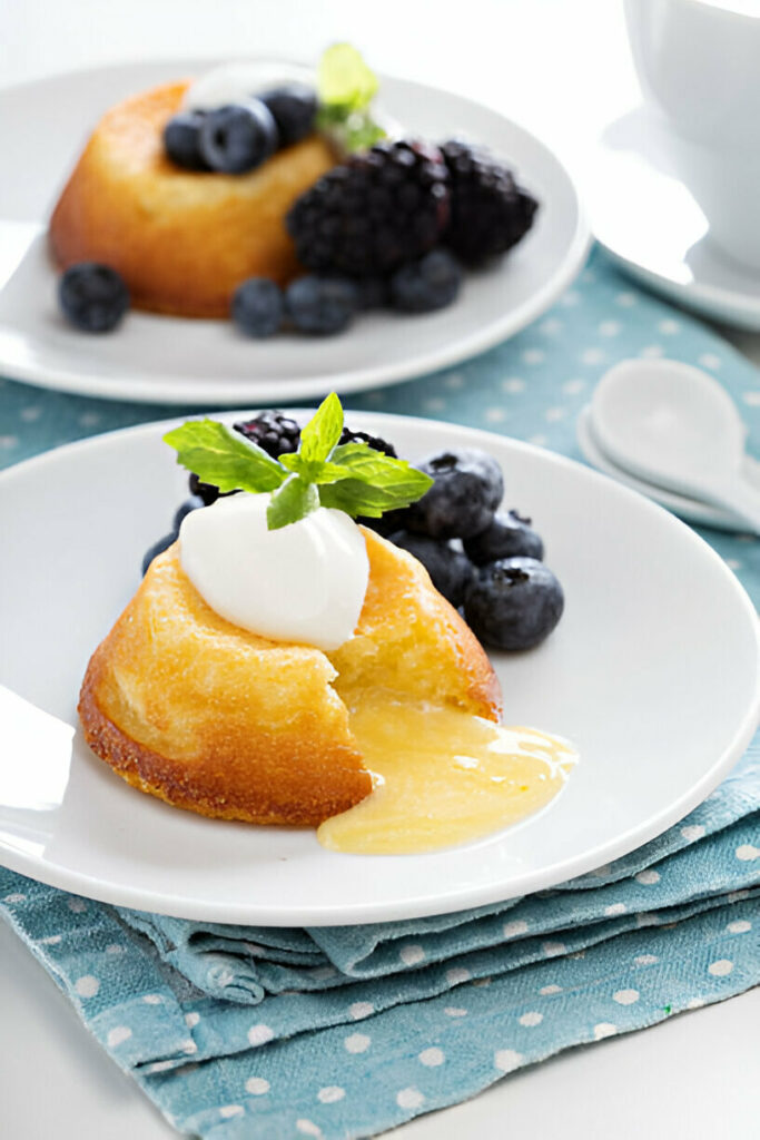 Pumpkin White Chocolate Lava Cake Recipe