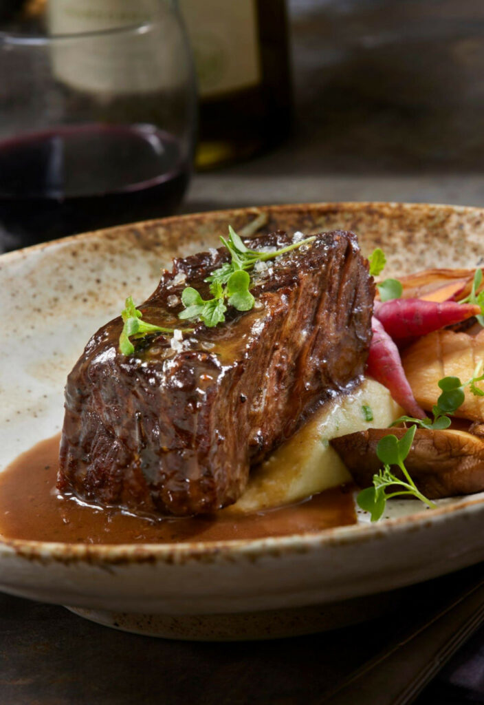 Red Wine Braised Boneless Short Rib Recipe