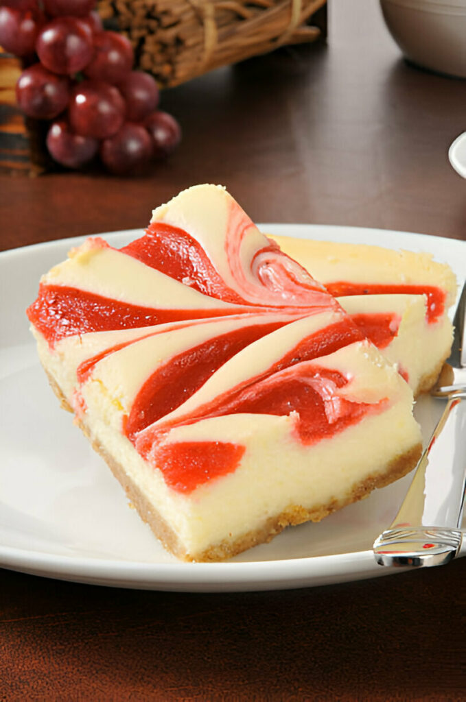 Strawberry Cheese Cake Swirl Recipe