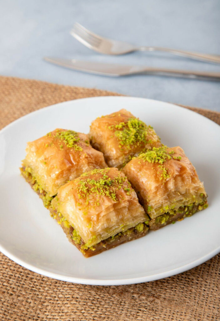 Turkish Pistachio Baklava Recipe