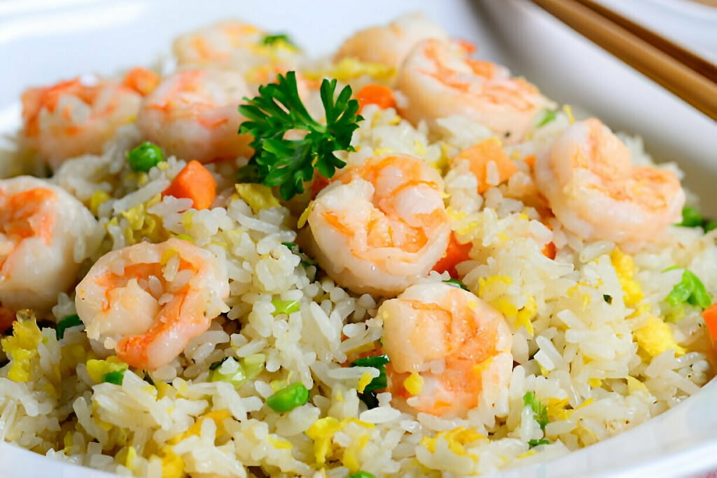 Chicken and Shrimp Fried Rice Recipe