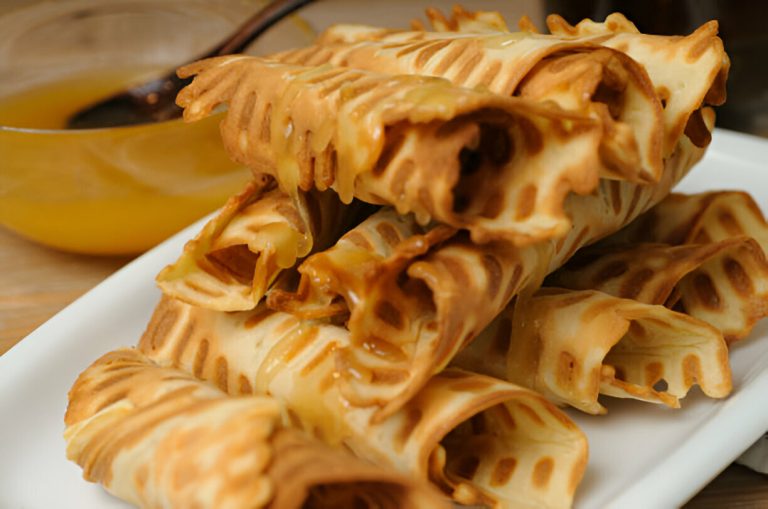 Crisp Wafer Rolls Recipe