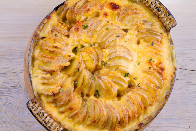 Potatoes Au Gratin with Gruyere Recipe