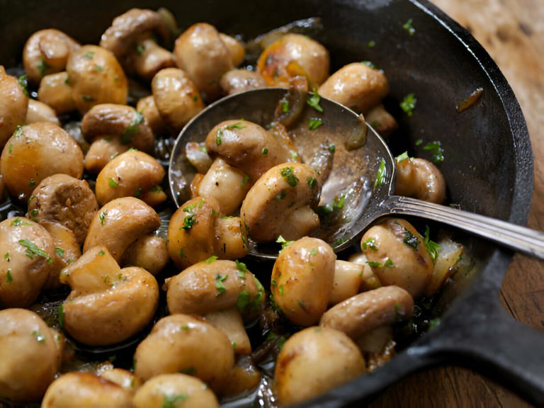 Garlic Butter Mushrooms Recipe