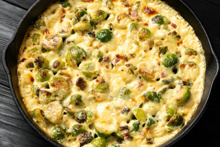 Creamed Brussels Sprouts Recipe
