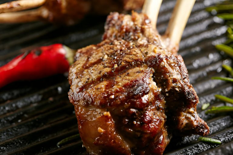 Grilled Rack of Lamb Recipe