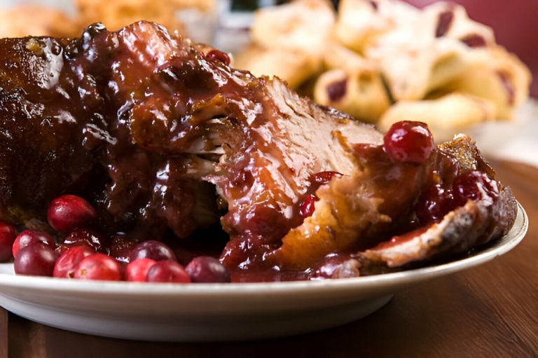 Cranberry Balsamic Roast Beef Recipe