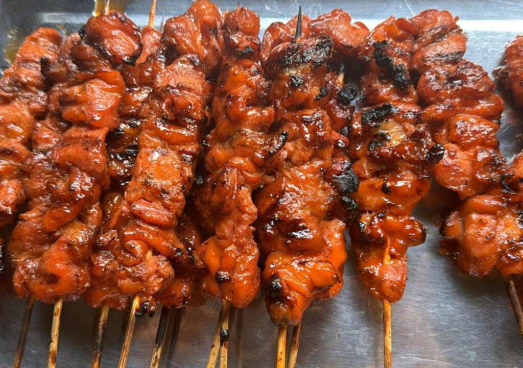 Grilled Thai Coconut Chicken Skewers Recipe