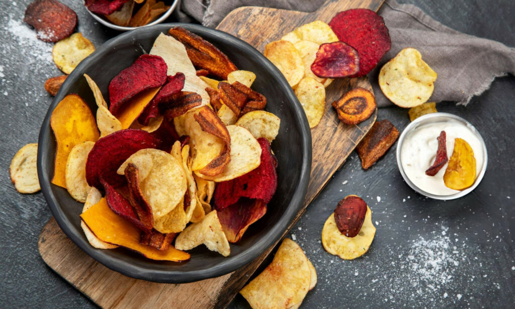 Roasted Veggie Chips Recipe