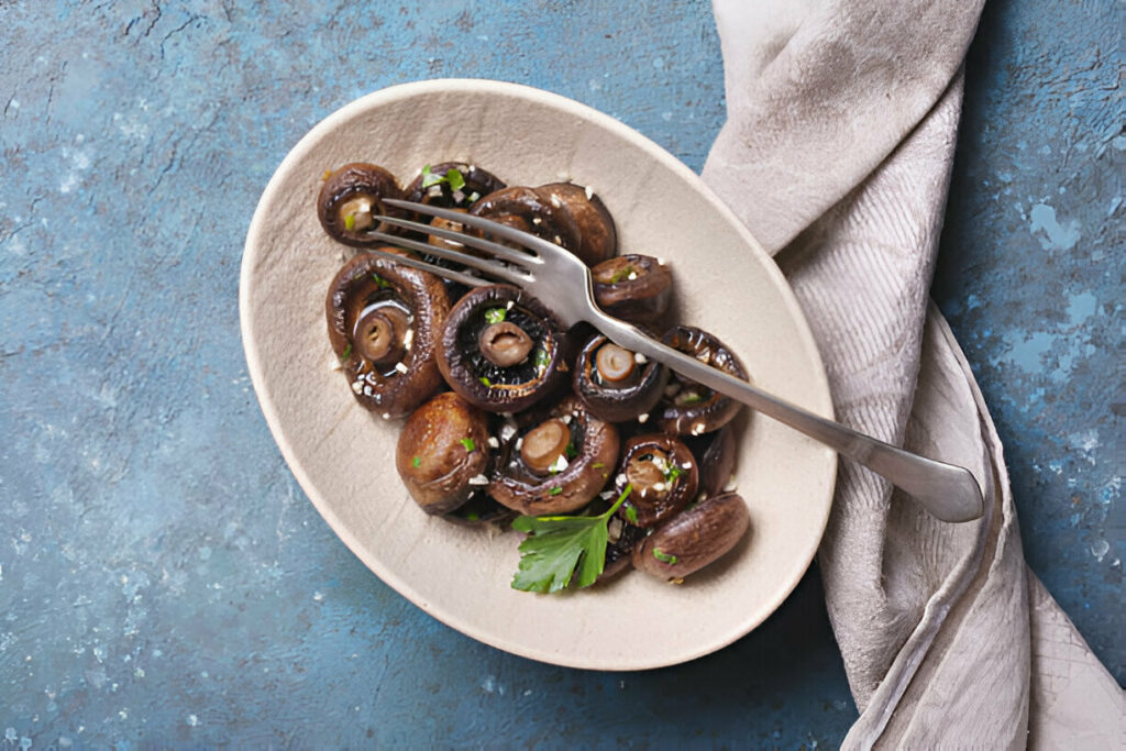 Steakhouse Mushrooms Recipe