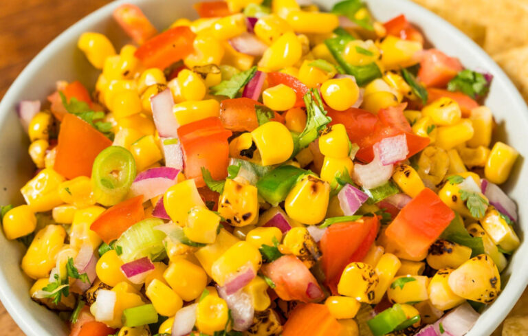 Pan-Grilled Corn Salsa Recipe