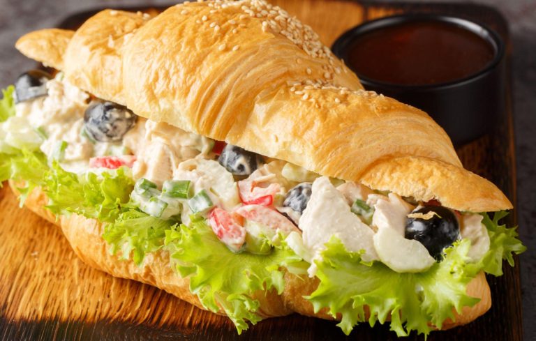 Chicken Salad Croissant Sandwich Recipe