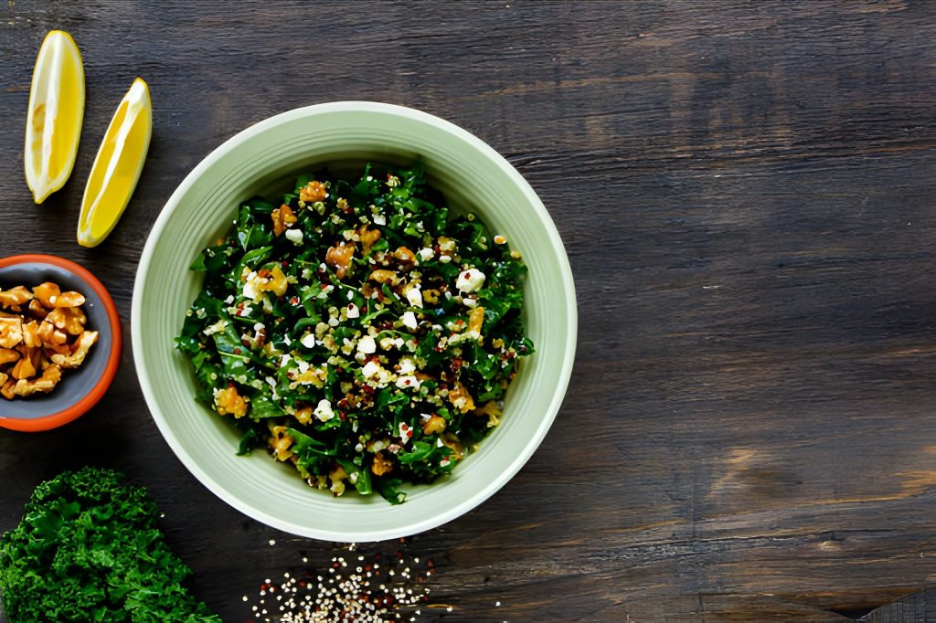 Baked Kale Salad Recipe