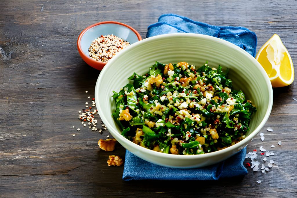 Baked Kale Salad Recipe