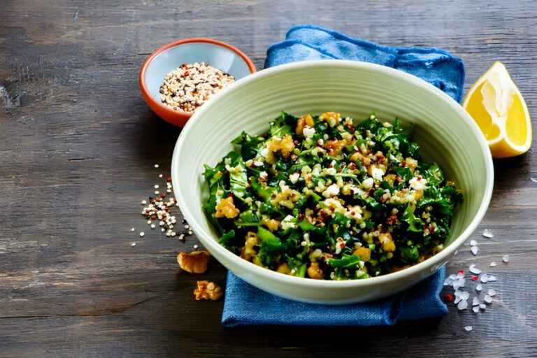 Baked Kale Salad Recipe