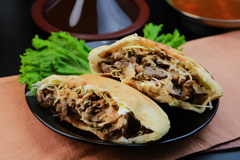 Corned Beef Pitas Recipe