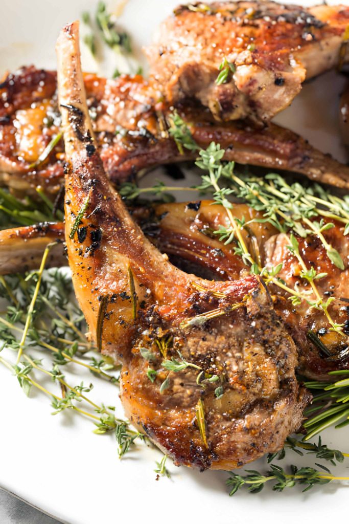Garlic Rosemary Grilled Lamb Recipe