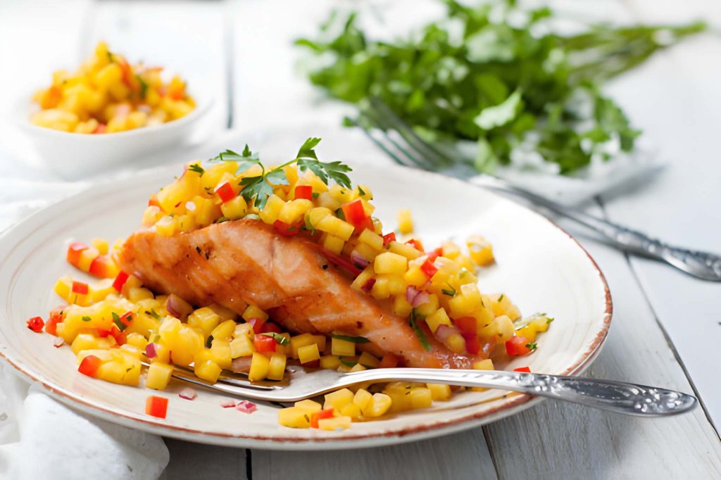 Grilled Salmon with Mango Salsa Recipe