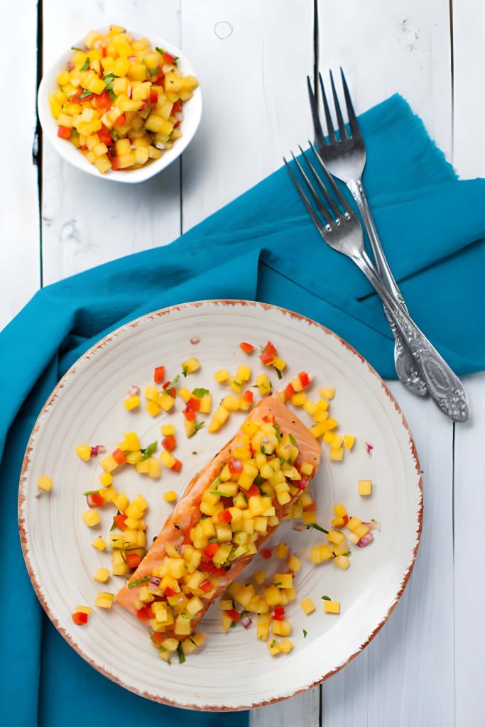 Grilled Salmon with Mango Salsa Recipe